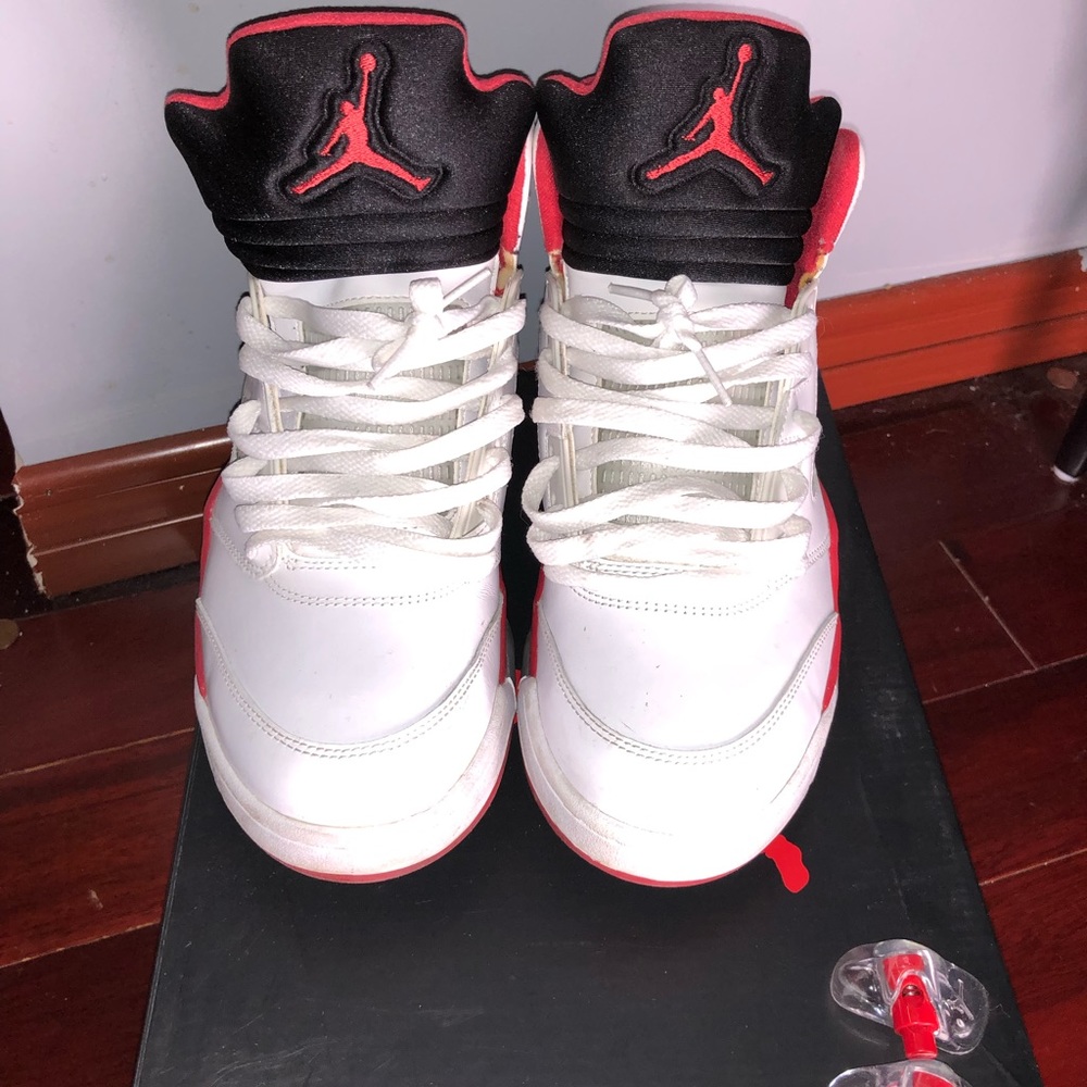 Jordan “Fire Red” 5s - Picture 2 of 6